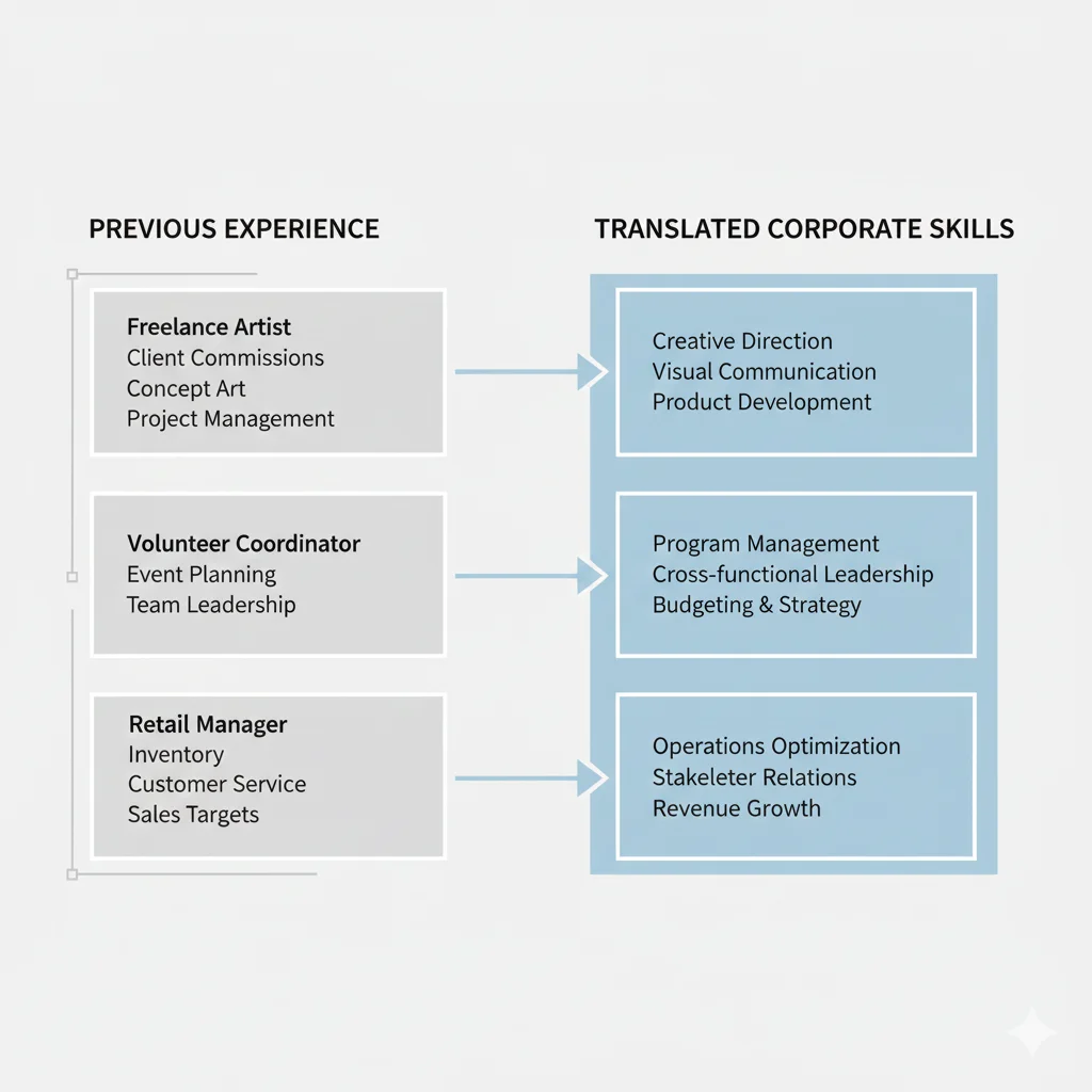 Skills translation diagram