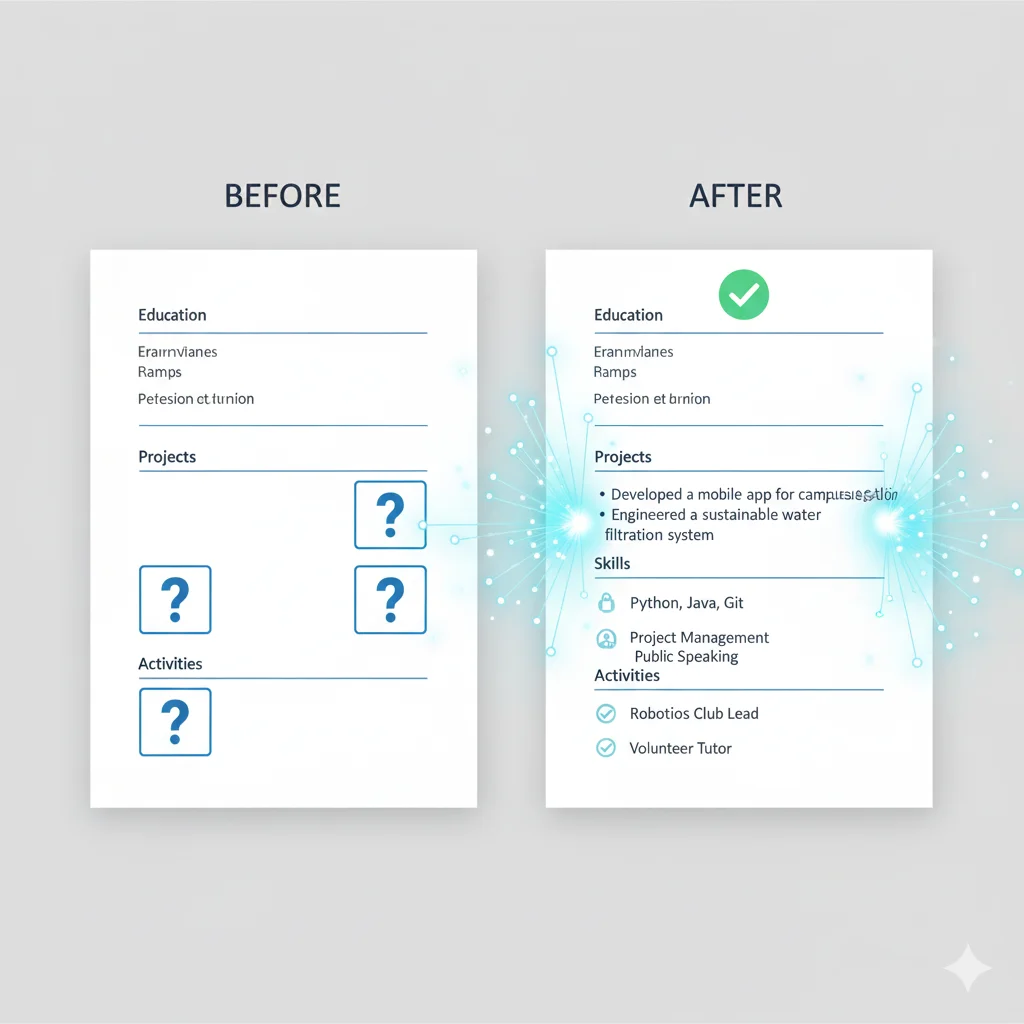 Collection of professional resumes