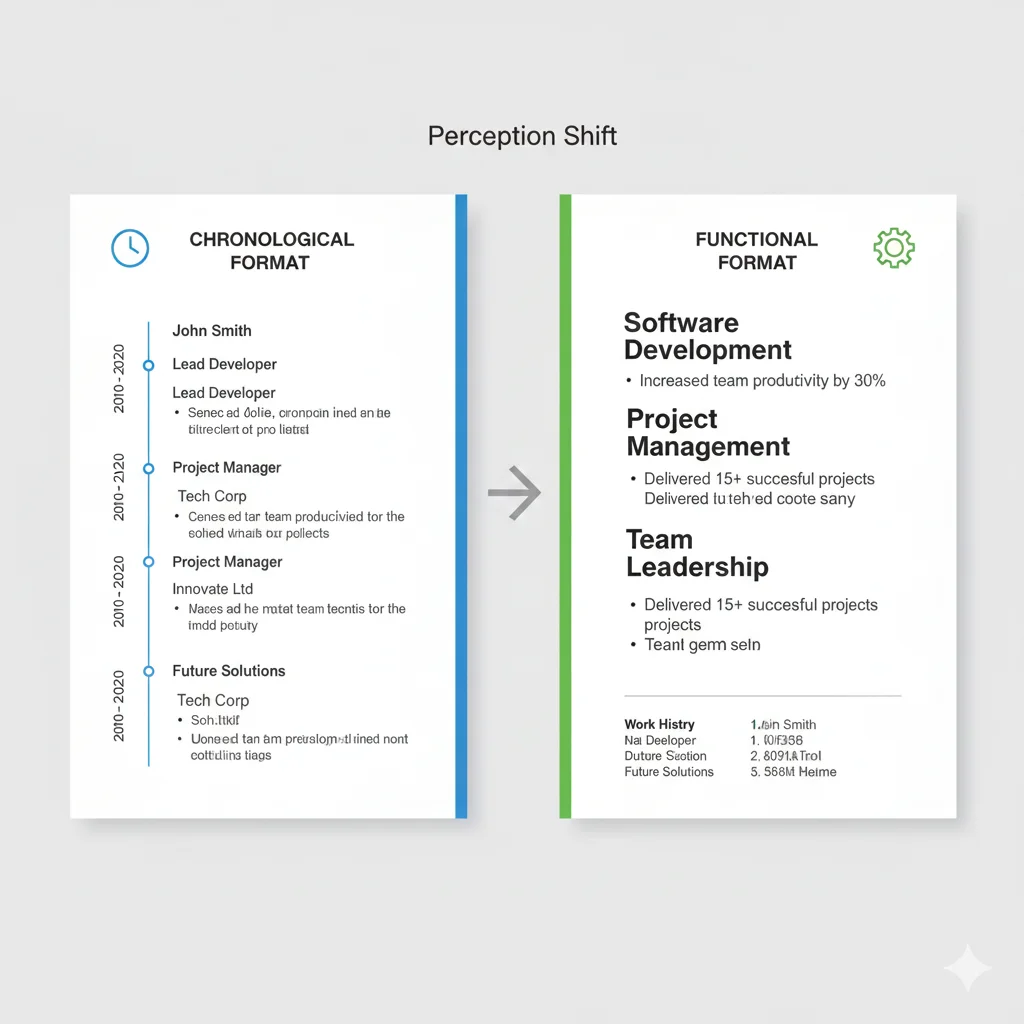 Cover letter on desk with laptop